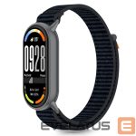 Другие товары Tech-Protect  Tech-Protect Nylon Pro Strap for Xiaomi Smart Band 8/9/10/NFC - Black and Orange 