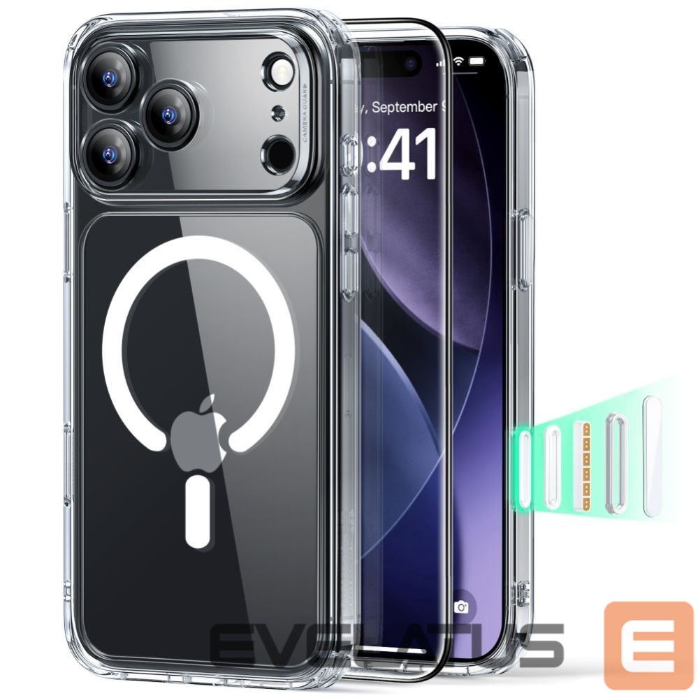 Другие товары ESR ESR Classic Hybrid MagSafe + Tempered Glass Set for iPhone 17 Pro Max - Clear