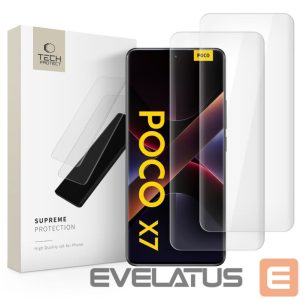Другие товары Tech-Protect  Tech-Protect Supreme Protection Tempered Glass for Xiaomi Redmi Note 14 PRO / 14 PRO+ 5G / Poco X7 5G - Transparent 
