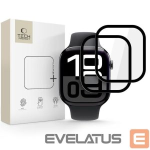 Другие товары Tech-Protect  Tech-Protect Glass Flex+ Hybrid Glass 2-pack for Apple Watch 10 46mm - Black 