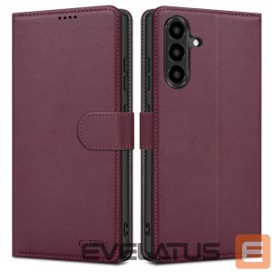 Другие товары Tech-Protect  Tech-Protect Wallet Case for Samsung Galaxy A26 5G / A17 4G / 5G - Burgundy 