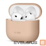 Другие товары Tech-Protect  Tech-Protect Silicone Case for Apple AirPods 4 - Beige 