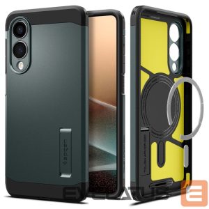 Другие товары Spigen  Spigen Tough Armor MagSafe Case for Samsung Galaxy S25 Edge - Green/Black 