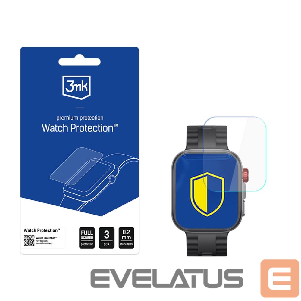 Другие товары 3MK Smartwatch Screen Protector Glass 3mk Watch Protection FlexibleGlass for Huawei Watch Fit 4 Pro