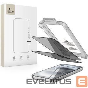 Другие товары Tech-Protect  Tech-Protect Quick Set Spy+ Privacy Glass 2-pack for iPhone 15 / 16 