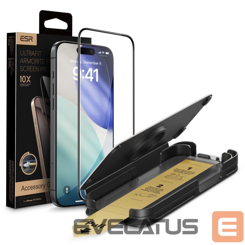 Другие товары ESR ESR UltraFit Armorite Pro Tempered Glass for iPhone 17 Pro - Clear