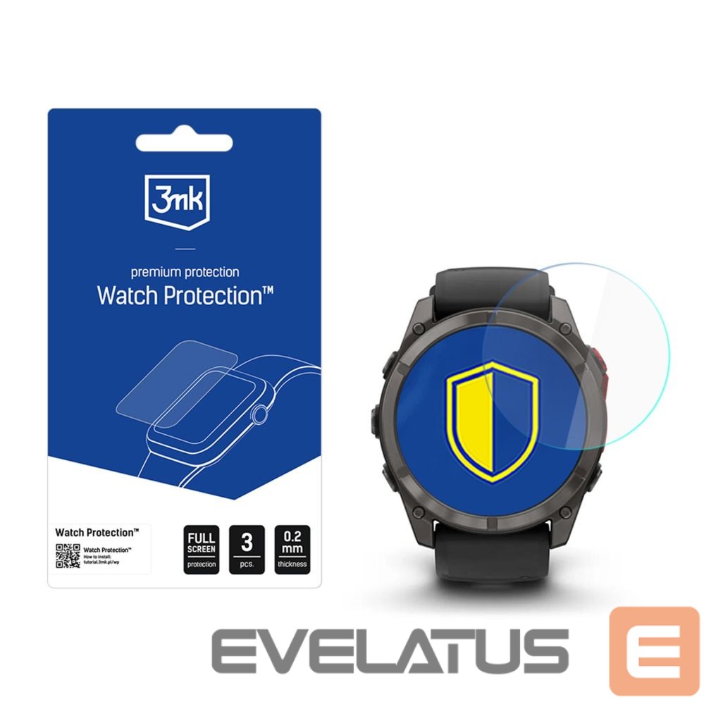 Другие товары 3MK 3mk Watch Protection ARC Smartwatch Screen Protector for Garmin Fenix 8 Pro 51 mm (Amoled, MicroLED)
