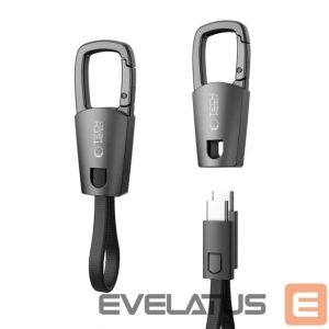 Другие товары Tech-Protect  Tech-Protect Ultraboost DNA Cable with Keychain USB-C PD 60W / 3A - Gray 