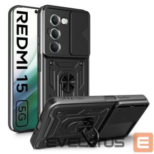 Другие товары Tech-Protect  Tech-Protect CamShield Pro Case for Xiaomi Redmi 15 4G / 5G - Black 