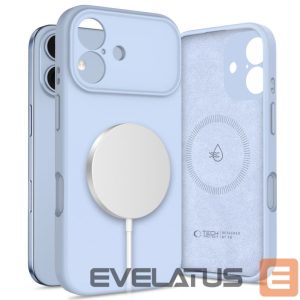 Другие товары Tech-Protect  Tech-Protect Silicone MagSafe Case for iPhone 17 - Blue 