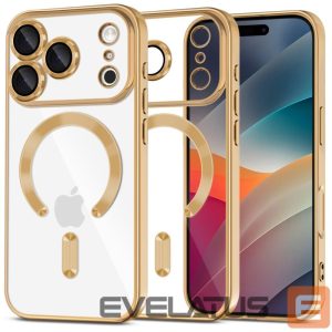 Другие товары Tech-Protect  Tech-Protect MagFlex MagSafe Case for iPhone 17 Pro Max - Transparent Gold 