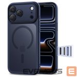 Другие товары Tech-Protect  Tech-Protect Magpeak Magsafe CC Case for iPhone 17 Pro Max - Matte Navy Blue 