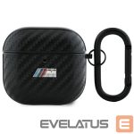 Другие товары BMW  BMW BMA4CMPUCA AirPods 4 cover black/black PU Carbon M Collection 