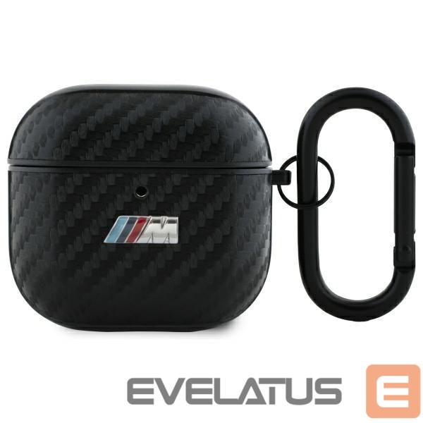 Другие товары BMW BMW BMA4CMPUCA AirPods 4 cover black/black PU Carbon M Collection