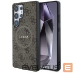 Другие товары Guess  Guess Leather 4G Colored Ring Classic Logo MagSafe Case Samsung Galaxy S25 Ultra brown 