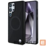 Другие товары BMW  BMW Leather Half Textured MagSafe Case for Samsung Galaxy S25 Ultra - Black 