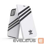 Другие товары Adidas  Adidas OR Booklet Case PU for iPhone 12 / 12 Pro 6.1" - white and black 