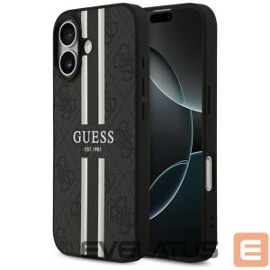 Другие товары Guess  Guess 4G Printed Stripes MagSafe case for iPhone 17 - black 