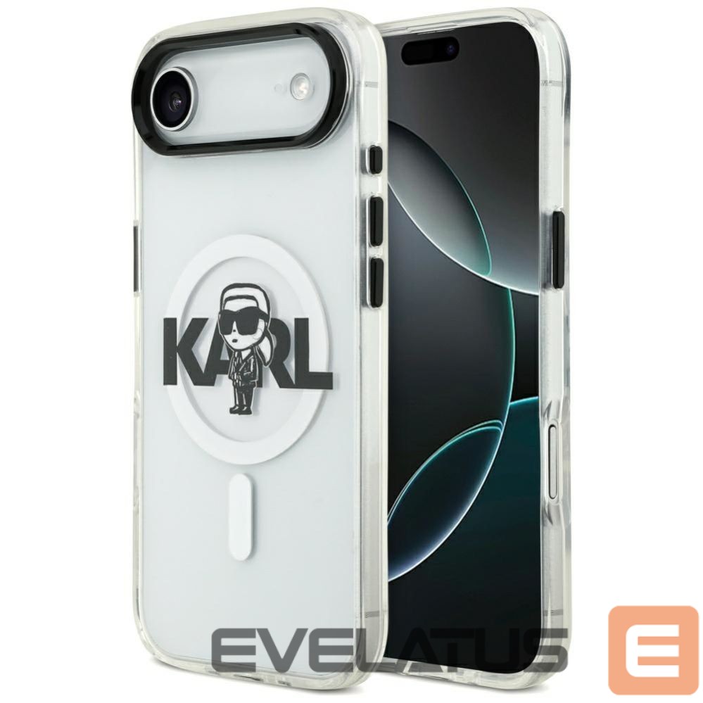 Другие товары Karl Lagerfeld Karl Lagerfeld IML Karl Sketch Logo MagSafe Case for iPhone 17 Air - Transparent