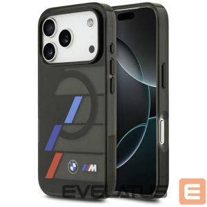 Другие товары BMW  BMW M IML Metal Buttons Tricolor Lines MagSafe Case for iPhone 17 Pro - Black 
