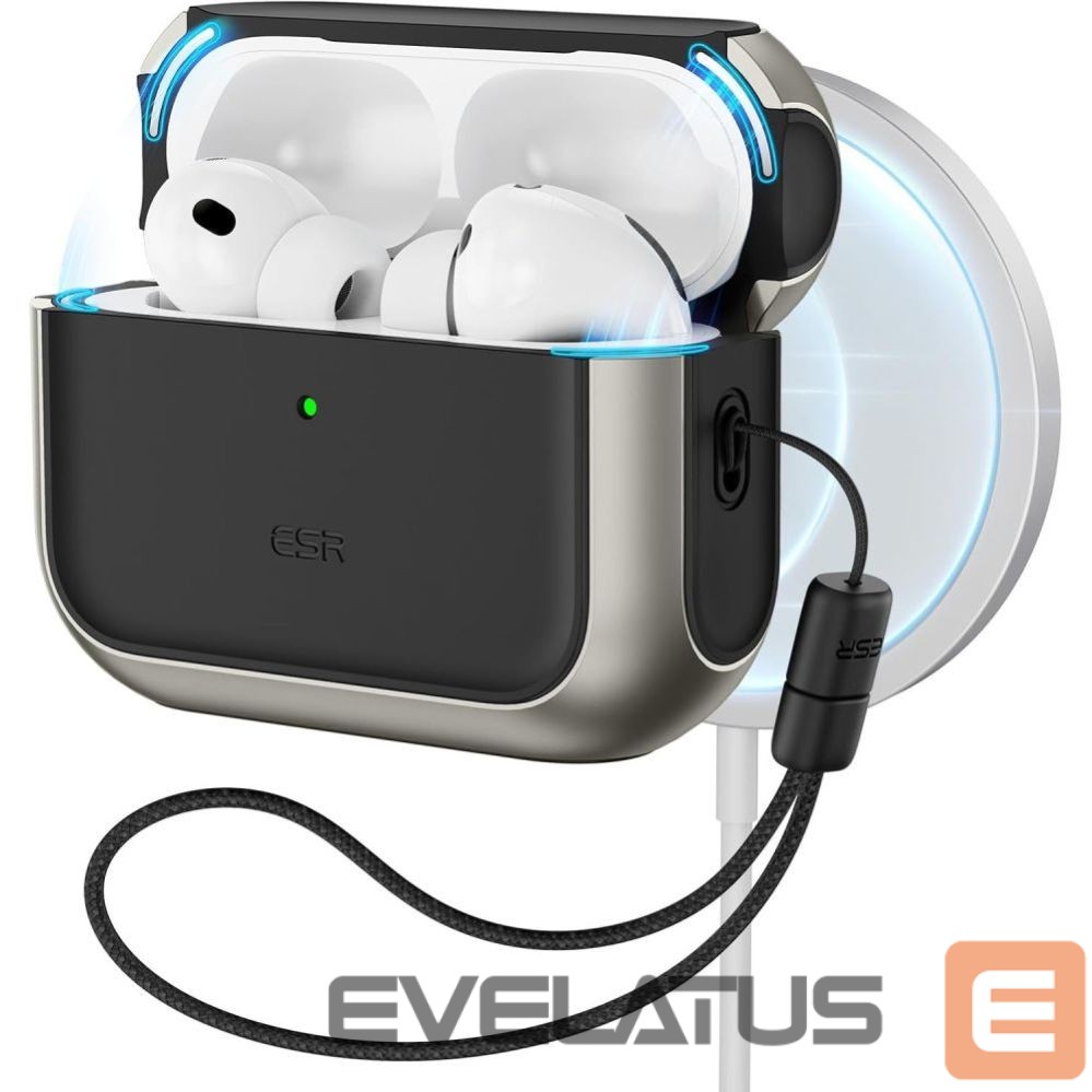 Другие товары ESR ESR Orbit HaloLock MagSafe Case for AirPods Pro 3 - Gray & Black