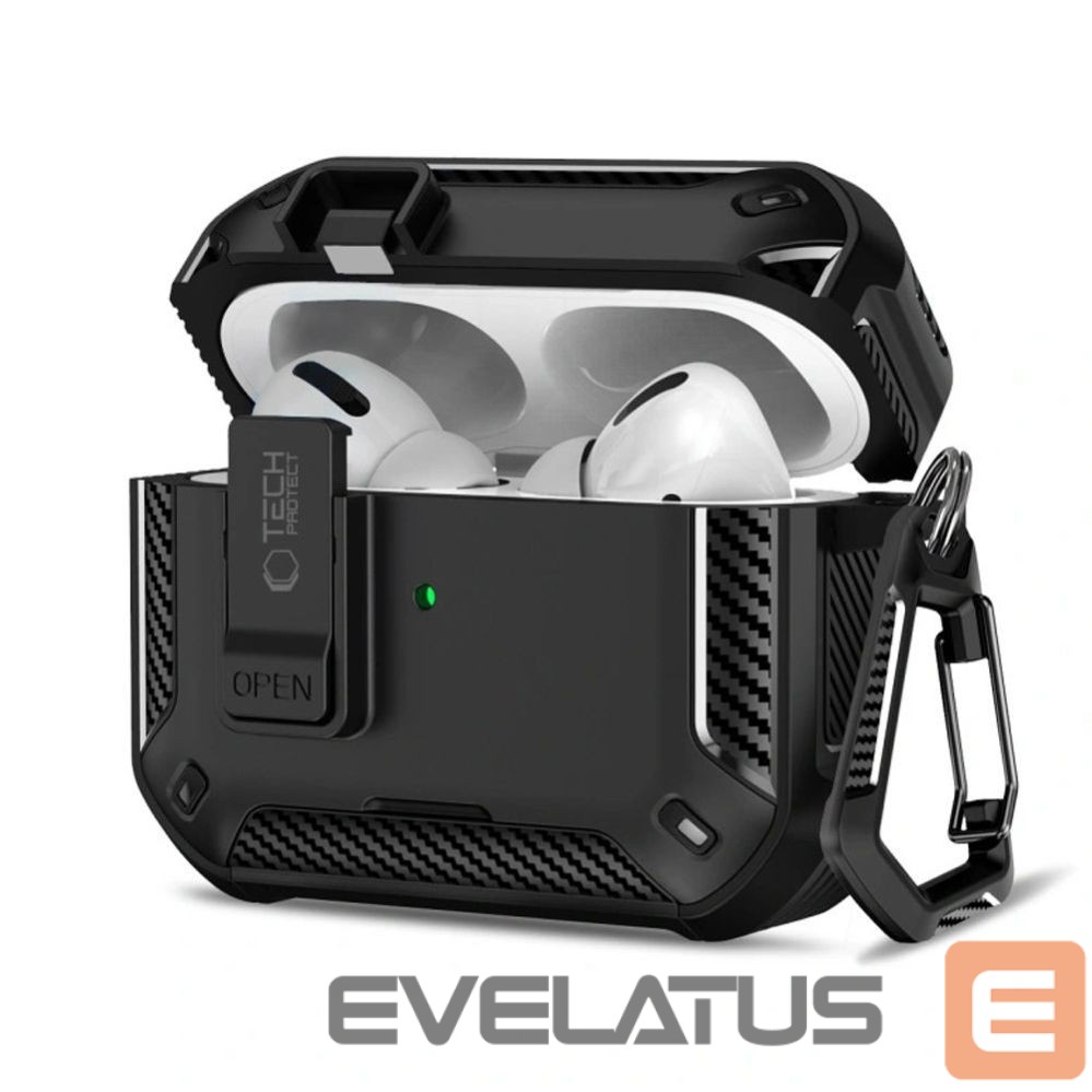 Другие товары Tech-Protect Tech-Protect Carbonox MagSafe case for AirPods Pro - black