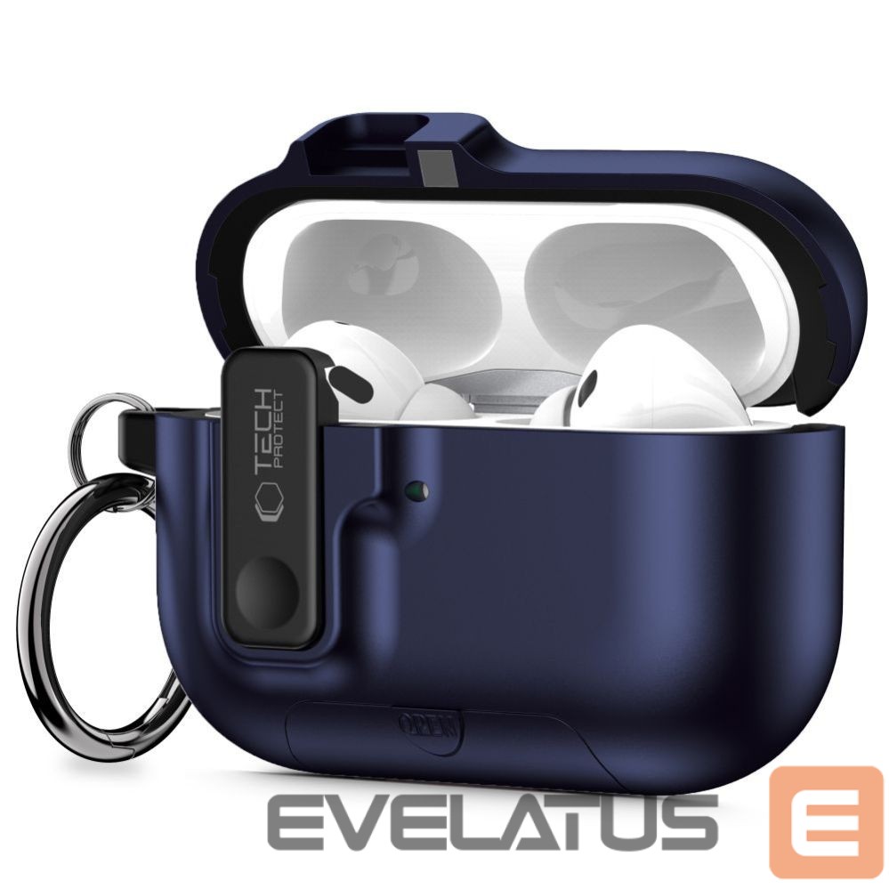 Другие товары Tech-Protect Tech-Protect Slim Hook Case for AirPods Pro 3 - Navy Blue