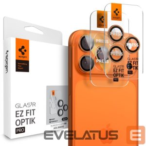 Другие товары Spigen  Spigen Optik Pro Camera Lens Glass for iPhone 16 Pro / Max / 17 Pro / Max - Orange 