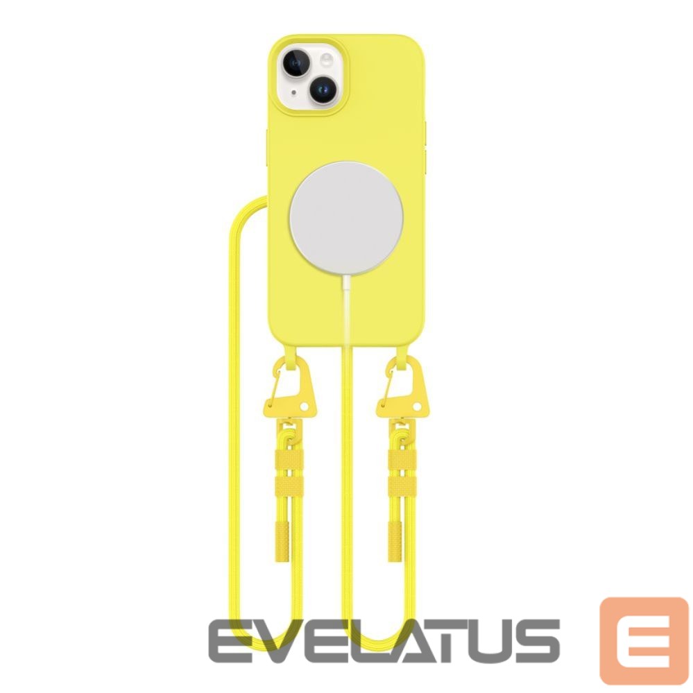 Другие товары Tech-Protect Tech-Protect Magnecklace MagSafe Case for iPhone 15 - Yellow