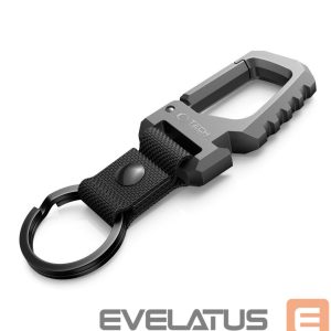 Другие товары Tech-Protect  Tech-Protect Slidelock Keychain - Black and Gray 