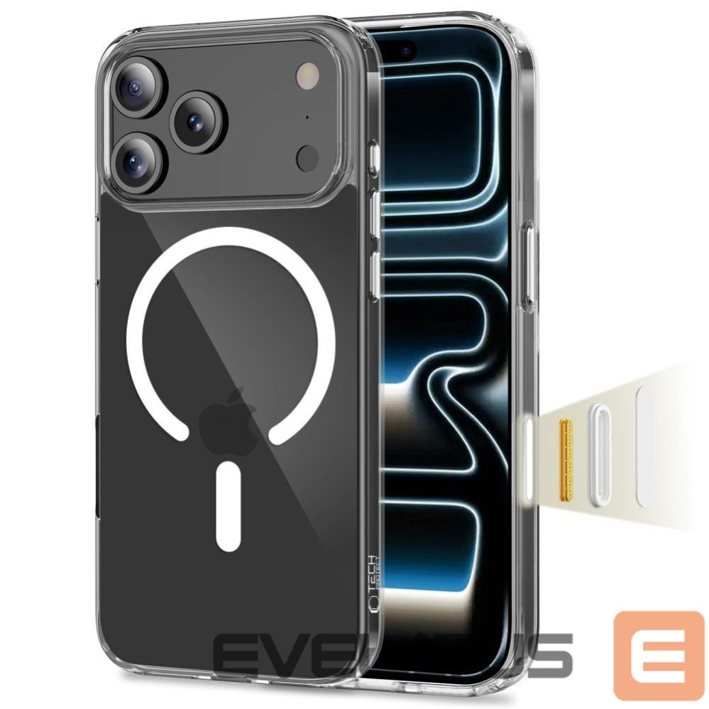 Другие товары Tech-Protect Tech-Protect Flexair Hybrid CC MagSafe Case for iPhone 17 Pro - Clear