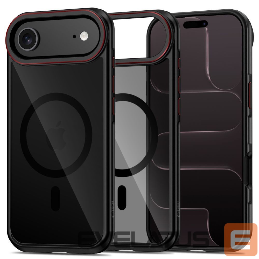 Другие товары Tech-Protect Tech-Protect MagHybrid MagSafe Case for iPhone Air - Black and Red