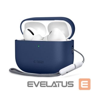 Другие товары Tech-Protect  Tech-Protect Silicone Case for AirPods Pro 3 - Navy Blue 
