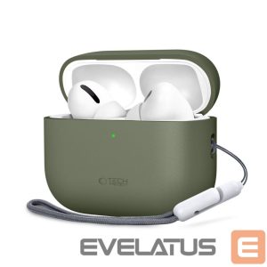 Другие товары Tech-Protect  Tech-Protect Silicone Case for AirPods Pro 3 - Green 