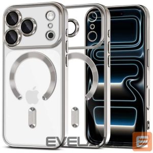Другие товары Tech-Protect  Tech-Protect MagFlex MagSafe case for iPhone 17 Pro - transparent silver 