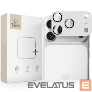 Другие товары Tech-Protect  Tech-Protect Camfull Fit+ Camera Lens Glass for iPhone 17 Pro - Silver 