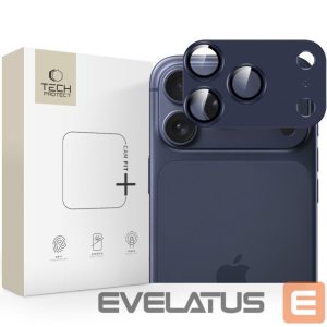 Другие товары Tech-Protect  Tech-Protect Camfull Fit+ Camera Lens Glass for iPhone 17 Pro Max - Navy Blue 