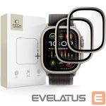 Другие товары Tech-Protect  Tech-Protect 2-pack tempered glass for Apple Watch Ultra 49mm - silver and black 