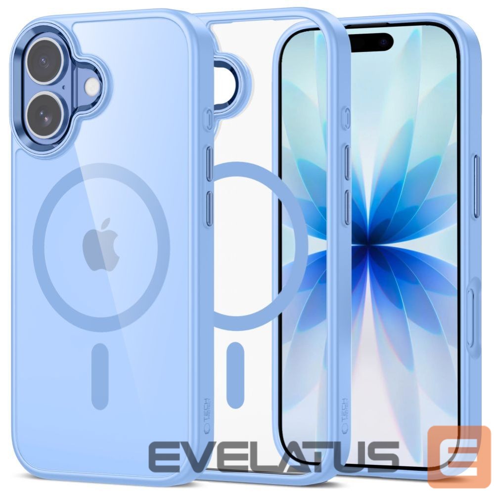 Другие товары Tech-Protect Tech-Protect MagMat MagSafe Case for iPhone 17 - Transparent Blue