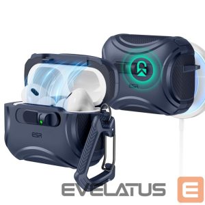 Другие товары ESR  ESR Cyber ​​FlickLock MagSafe Case for AirPods Pro 3 - Navy Blue 
