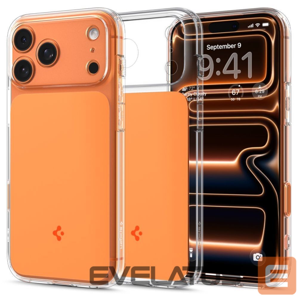 Другие товары Spigen Spigen Thin Fit MagSafe Case for iPhone 17 Pro Max - Clear Orange