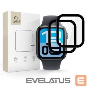 Другие товары Tech-Protect  Tech-Protect Glass Flex+ 2-pack for Apple Watch 44mm - black 