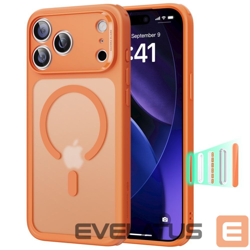 Другие товары ESR ESR Classic Hybrid MagSafe Case for iPhone 17 Pro Max - Clear Orange