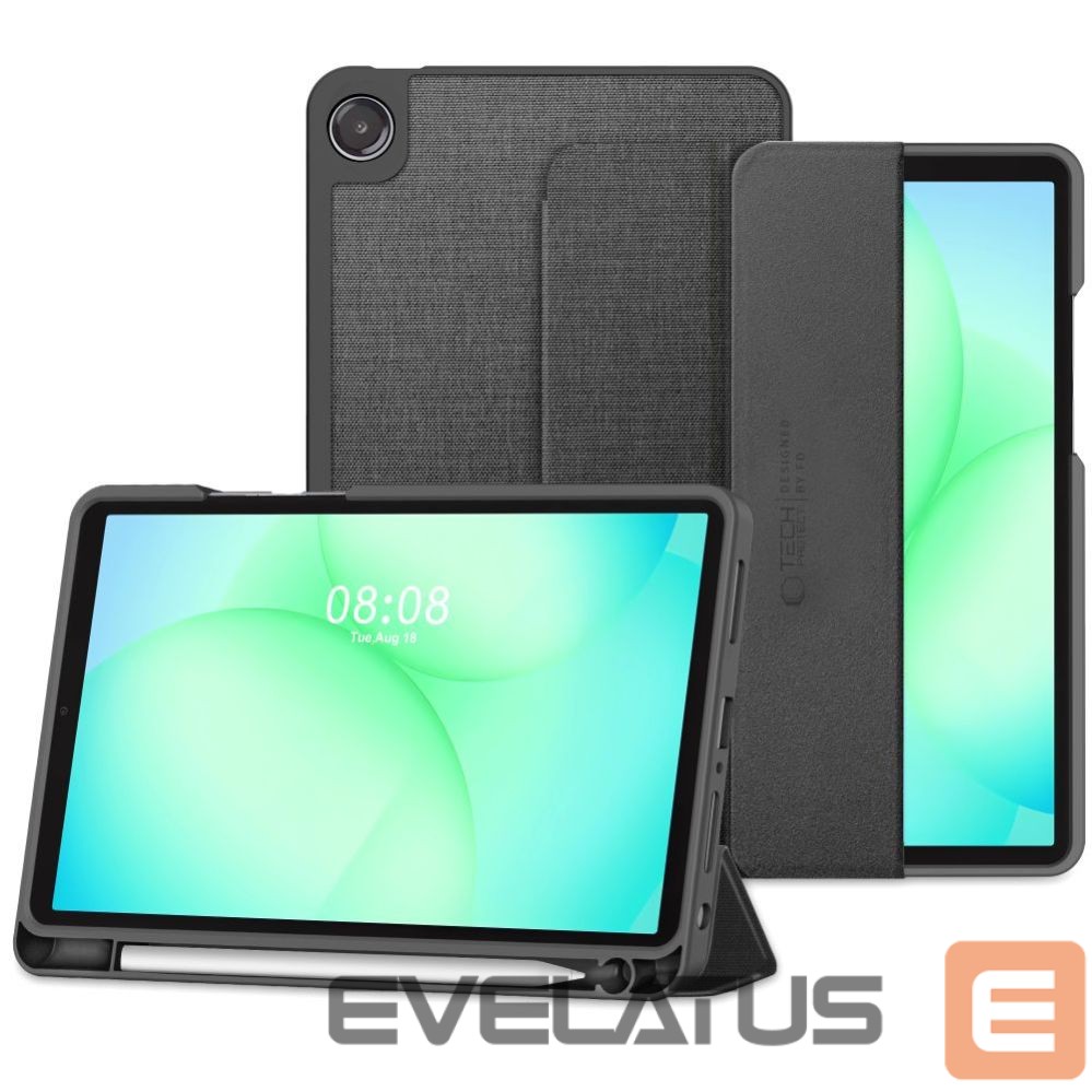 Другие товары Tech-Protect Tech-Protect SC Pen Canvas Case for Samsung Galaxy Tab A9+ / A11+ Plus 11.0 X210 / X215 / X216 / X230 / X235 / X236 - Gray