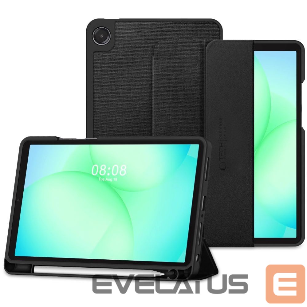 Другие товары Tech-Protect Tech-Protect SC Pen Canvas Case for Samsung Galaxy Tab A9+ / A11+ Plus 11.0 X210 / X215 / X216 / X230 / X235 / X236 - Black