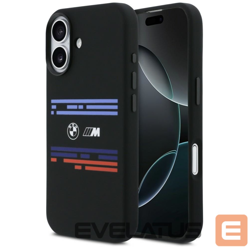 Другие товары BMW BMW M Silicon Horizontal Line MagSafe Case for iPhone 17 - Black