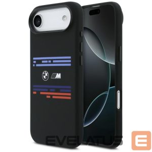 Другие товары BMW  BMW M Silicon Horizontal Line MagSafe Case for iPhone Air - Black 