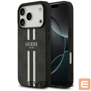 Другие товары Guess  Guess 4G Printed Stripes MagSafe case for iPhone 17 Pro - black 