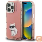 Другие товары Karl Lagerfeld  Karl Lagerfeld IML Aquarelle Choupette & Logo iPhone 16 Pro Case - Pink 