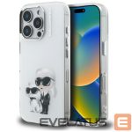 Другие товары Karl Lagerfeld  Karl Lagerfeld IML Aquarelle Karl & Choupette & Logo iPhone 16 Pro Case - White 